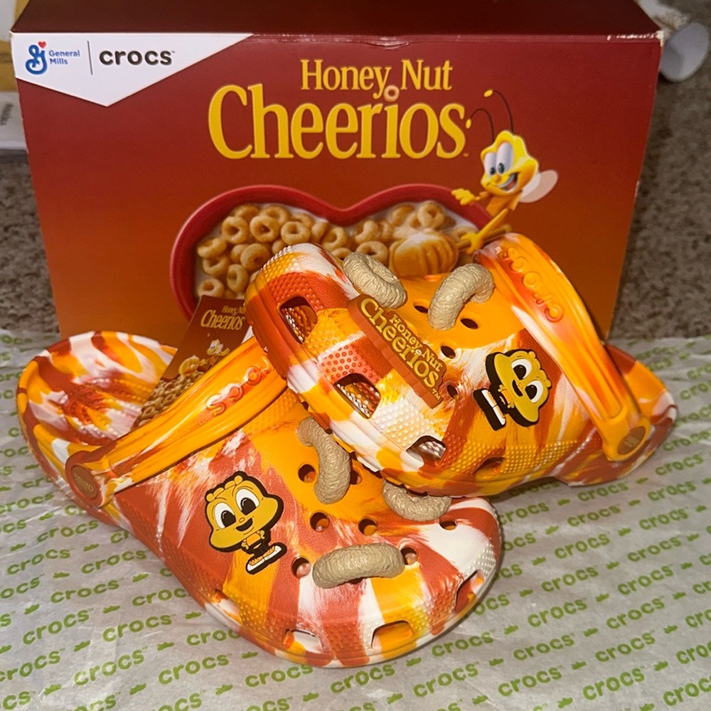 Crocs x Cheerios Collab with Special Box!